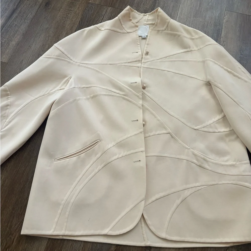 Chado Ralph Rucci Cream Jacket - Picture 5 of 6